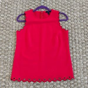 J crew grommet bottom tank. Excellent condition